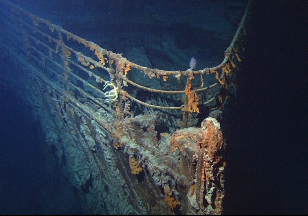 The wreck of the RMS Titanic